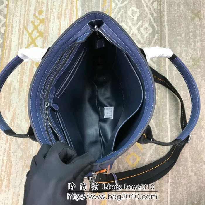 HERMES愛馬仕 最新款 時尚休閒 男士手提斜挎包 8831-3 豎款 JD1259